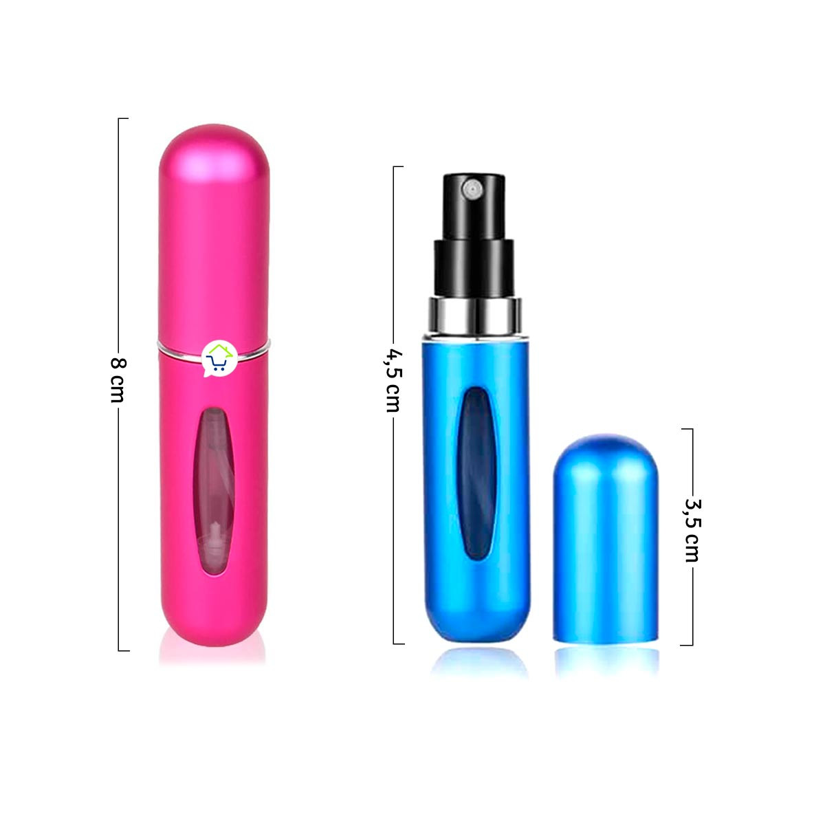Miniatura 7 de Set x2 perfumeros Recargable 5ML